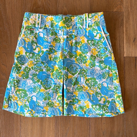 Lilly Pulitzer Pants - Lilly Pulitzer Jungle Cat Bermuda Shorts - 6